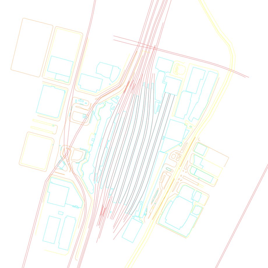 変換した図面の例