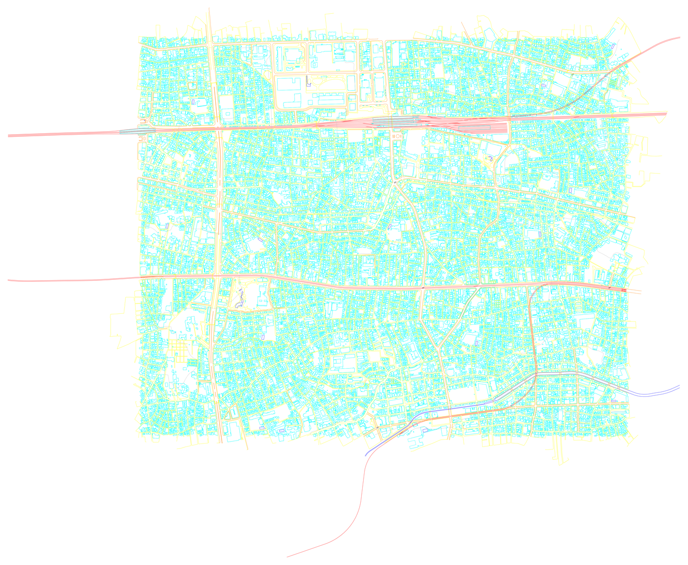PDF として書き出した図面（白背景）